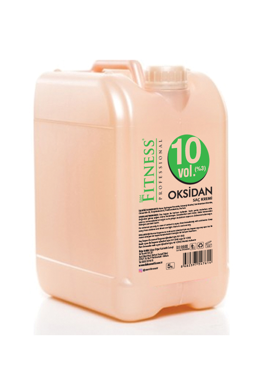 Oksidan Saç Kremi 5 Litre
